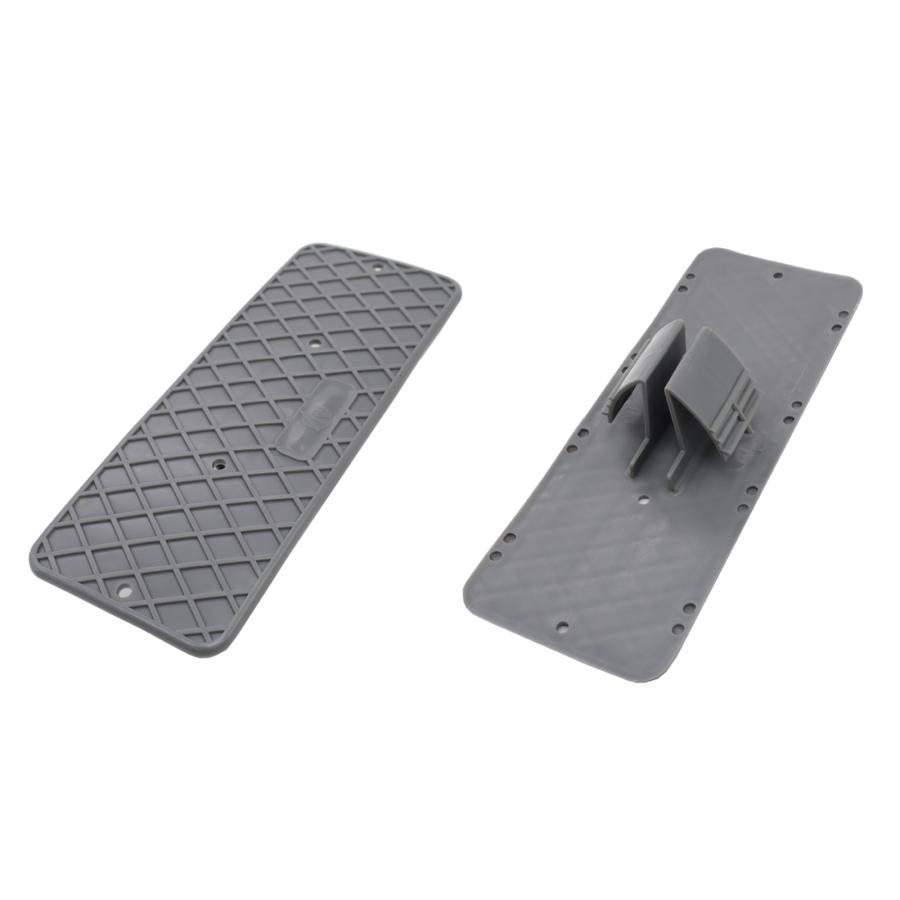 側溝ダートカバー 50枚入 30ｍｍ〜50ｍｍ穴対応 溝蓋キャップ 溝フタカバー 溝蓋 側溝蓋 送料無料 |  | 01