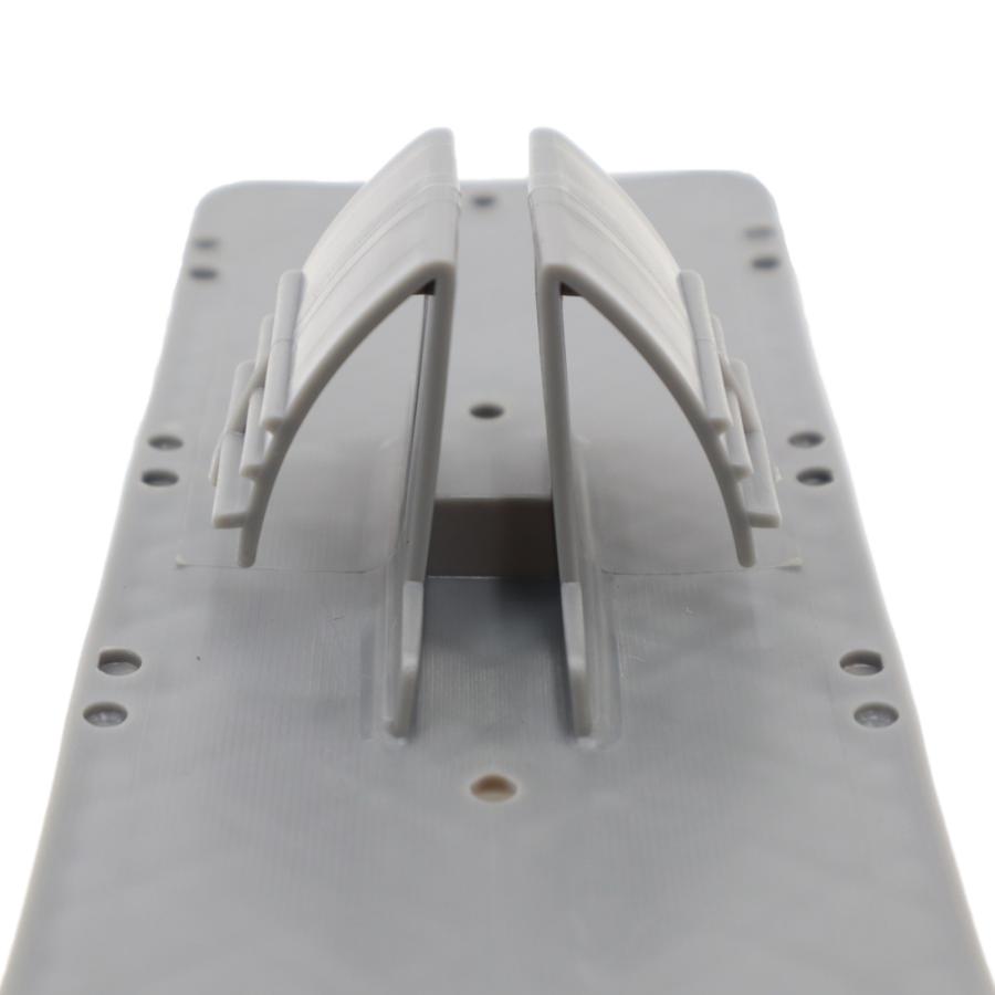 側溝ダートカバー 50枚入 30ｍｍ〜50ｍｍ穴対応 溝蓋キャップ 溝フタカバー 溝蓋 側溝蓋 送料無料 |  | 03