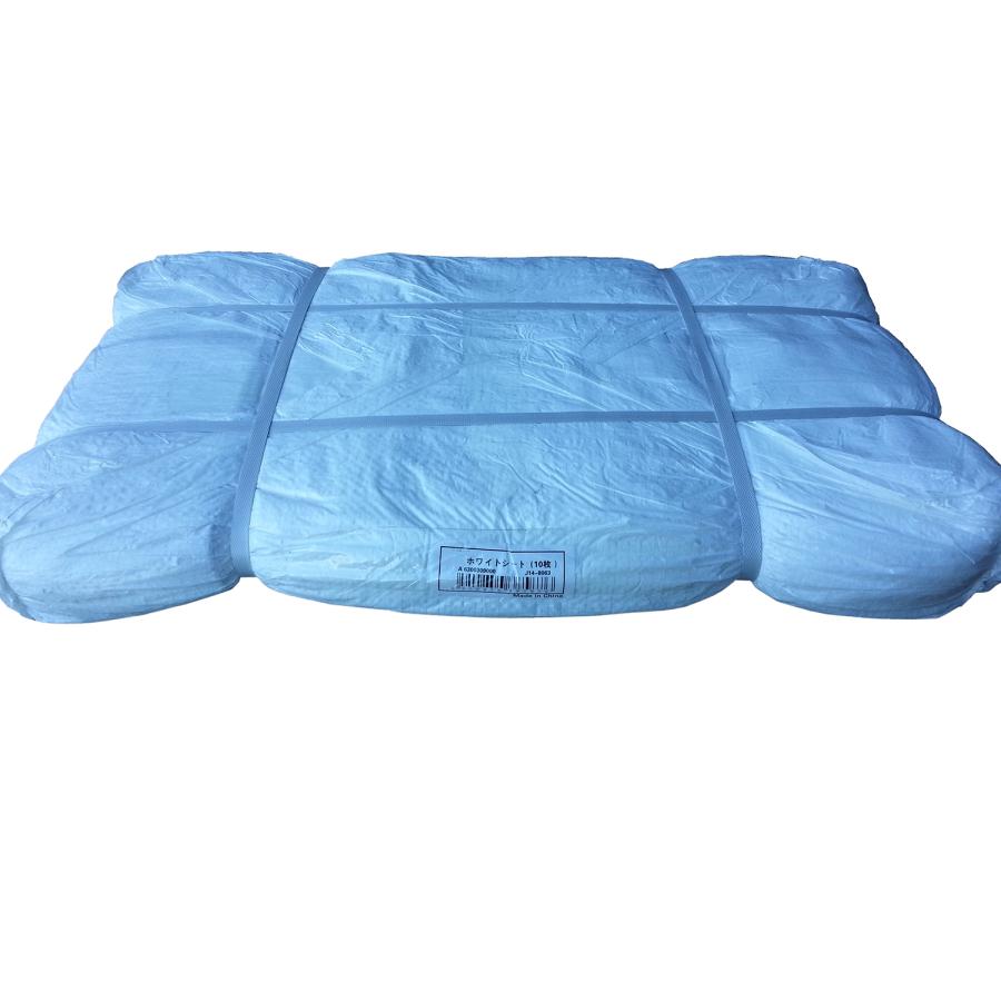 ホワイトシート 3.6×5.4 10枚入 送料無料 白シート 養生シート | 