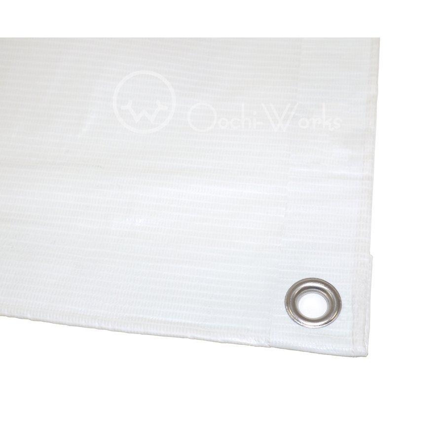 白防炎シート 5.4ｍ×7.2ｍ 1枚 厚み0.27ｍｍ 白防炎シート 建設シート 野積みシート 送料無料 |  | 01