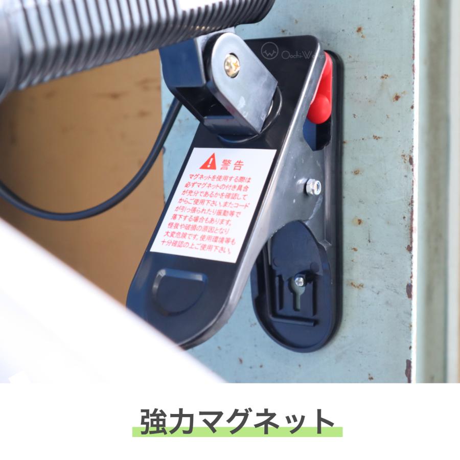 WING ACE スーパールミネX60CL LED電球付きクリップランプ SLX-60CL