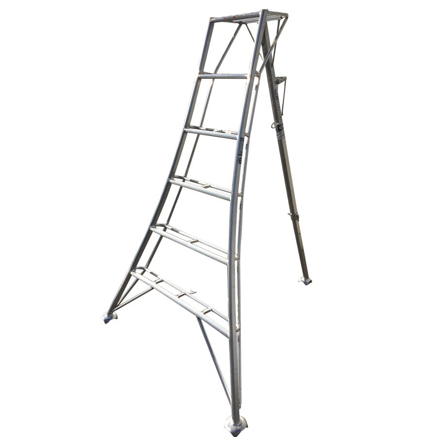 法人様限定 園芸用アルミ三脚 6尺 180cm アルミ三脚 園芸アルミ三脚