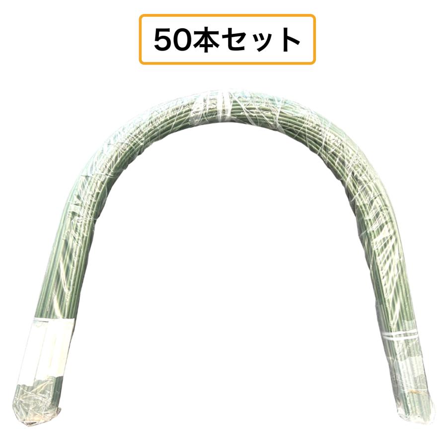 SHINSEI トンネル支柱 Φ11mm×2700mm 50本 園芸支柱 家庭菜園 法人