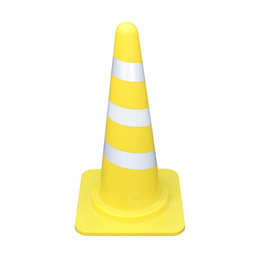 スコッチコーン 黄/白 10個セット 反射コーン 法人様送料無料 個人様別途送料 | 