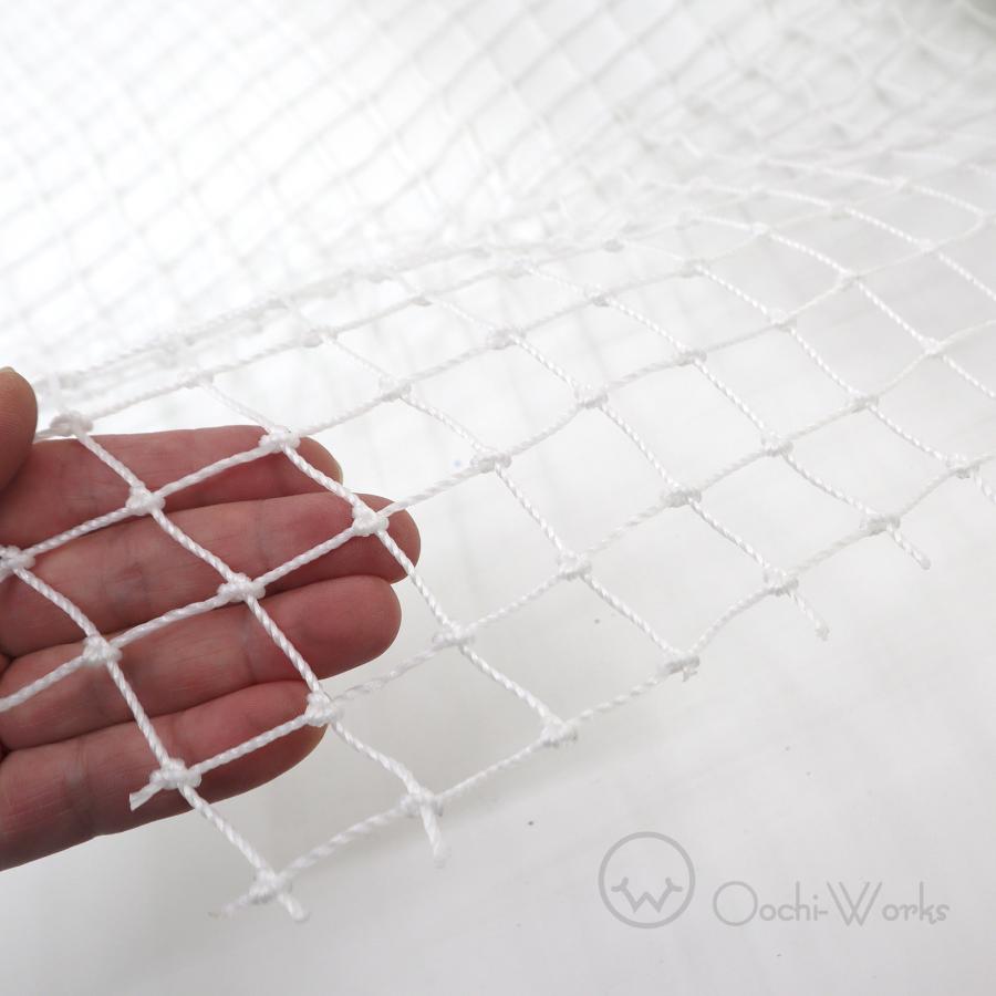 ゴルフネット 2.5目 1m幅 30m巻 ゴルフネット ロール巻 2m×30m 25mm目 白 ゴルフ練習用ネット 園芸