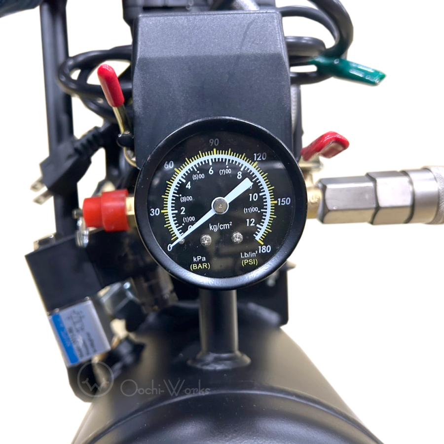静音オイルレスコンプレッサー 9L AMP-9 : MEGAオオチワークス - 通販