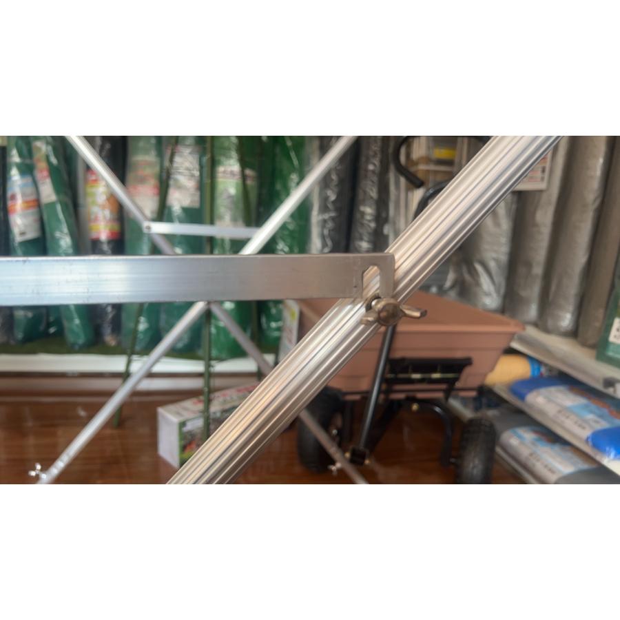 折りたたみフレコンスタンド アルミ製 1100×1100サイズ用 コンテナバッグスタンド |  | 04