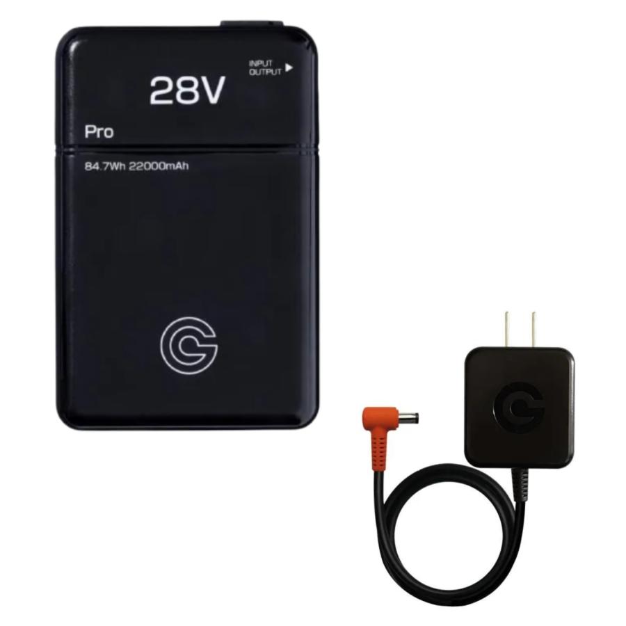 今年モデル　長信ジャパン ブラック　GB428 バッテリー ファン 28V 2025年 長信 28V バッテリー＆ファンセット GB428 GF1 ブラック