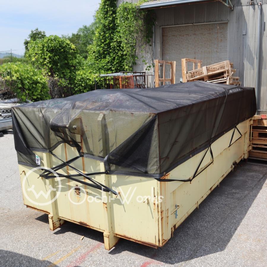 トラックネット 3.2m×4.8m ブラック 4tコンテナ 170g/m2 厚手 アームロール車 コンテナメッシュ コンテナネット 爆買 |  | 05