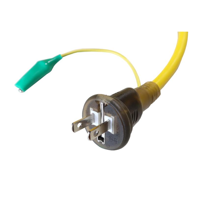 延長コード 2芯3芯兼用 20M ソフト太コード VCT2mm2 アース付き オレ