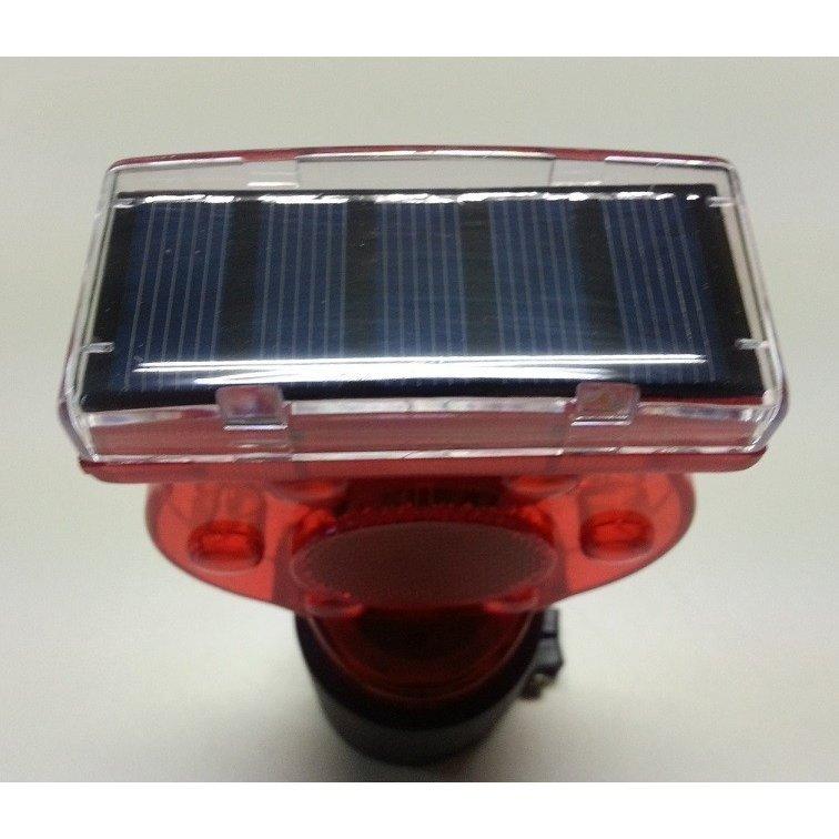 ソーラー工事灯 赤 10個セット 保安灯 ソーラー式 送料無料 夜間のみ点滅 |  | 02