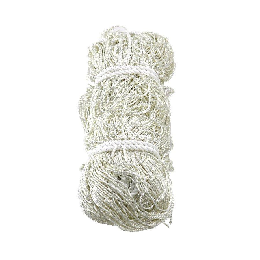 安全ネット 3.6m×3.6m 100mm目 白 線径3.7ｍｍ 養生ネット 落下防止ネット 送料無料 多目的ネット |  | 01