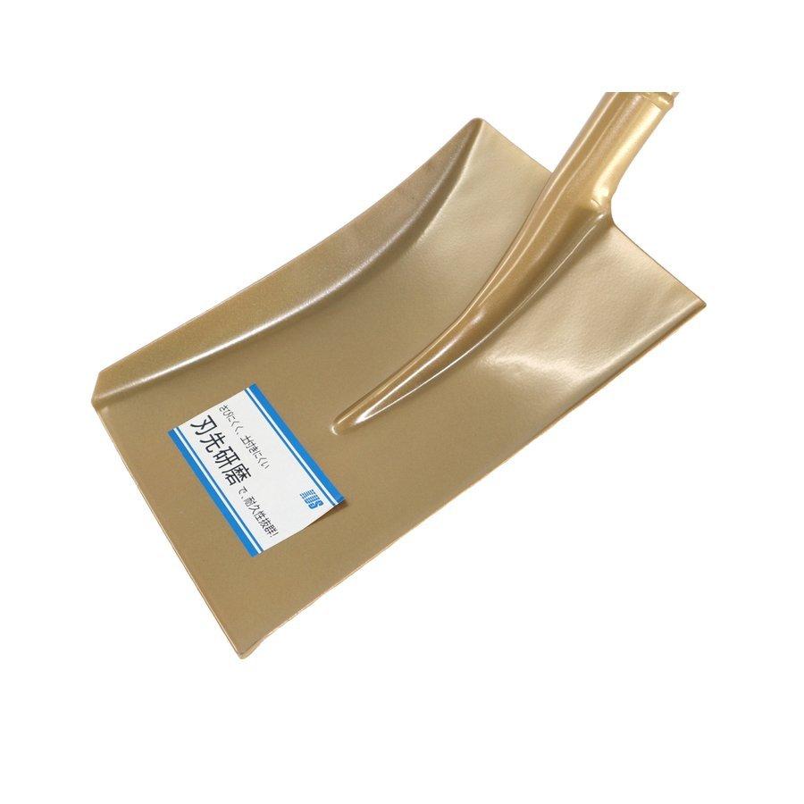 パイプショベル 角型 ゴールド スチールスコップ 角スコ 送料無料 スチール製スコップ |  | 02