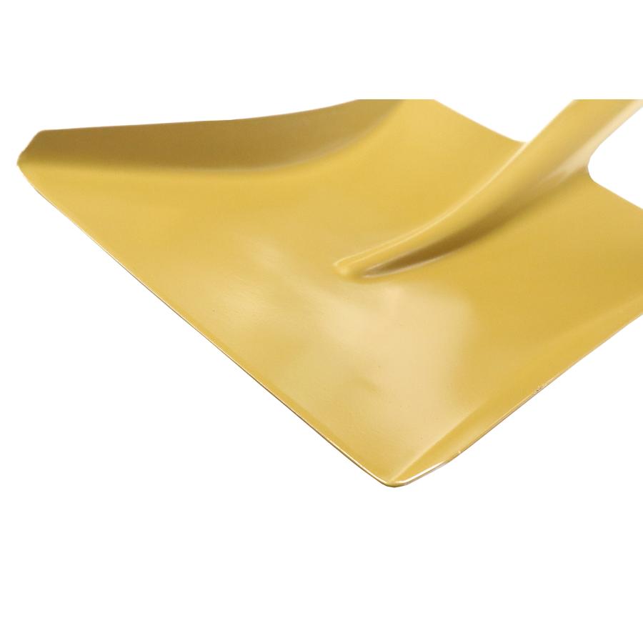 パイプショベル 角型 ゴールド スチールスコップ 角スコ 送料無料 スチール製スコップ |  | 03