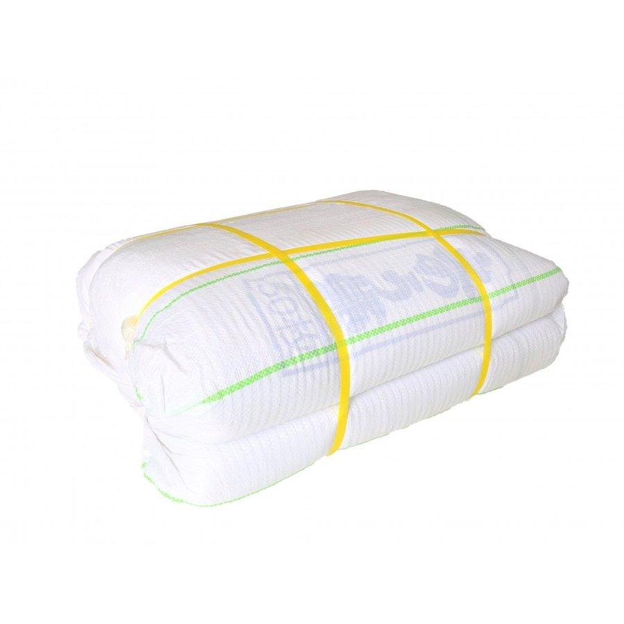 PE土のう袋 グリーンライン 砂入れ用 400枚 480mm×620ｍｍ | 