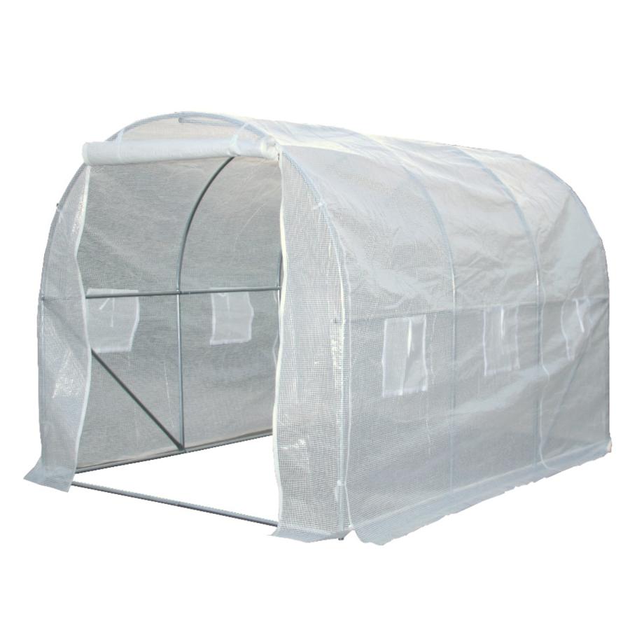 小型ハウス 2坪 長さ300×幅200×高さ200ｃｍ 簡易ガレージ フラワーハウス 菜園ビニールハウス ビニールハウス の商品画像