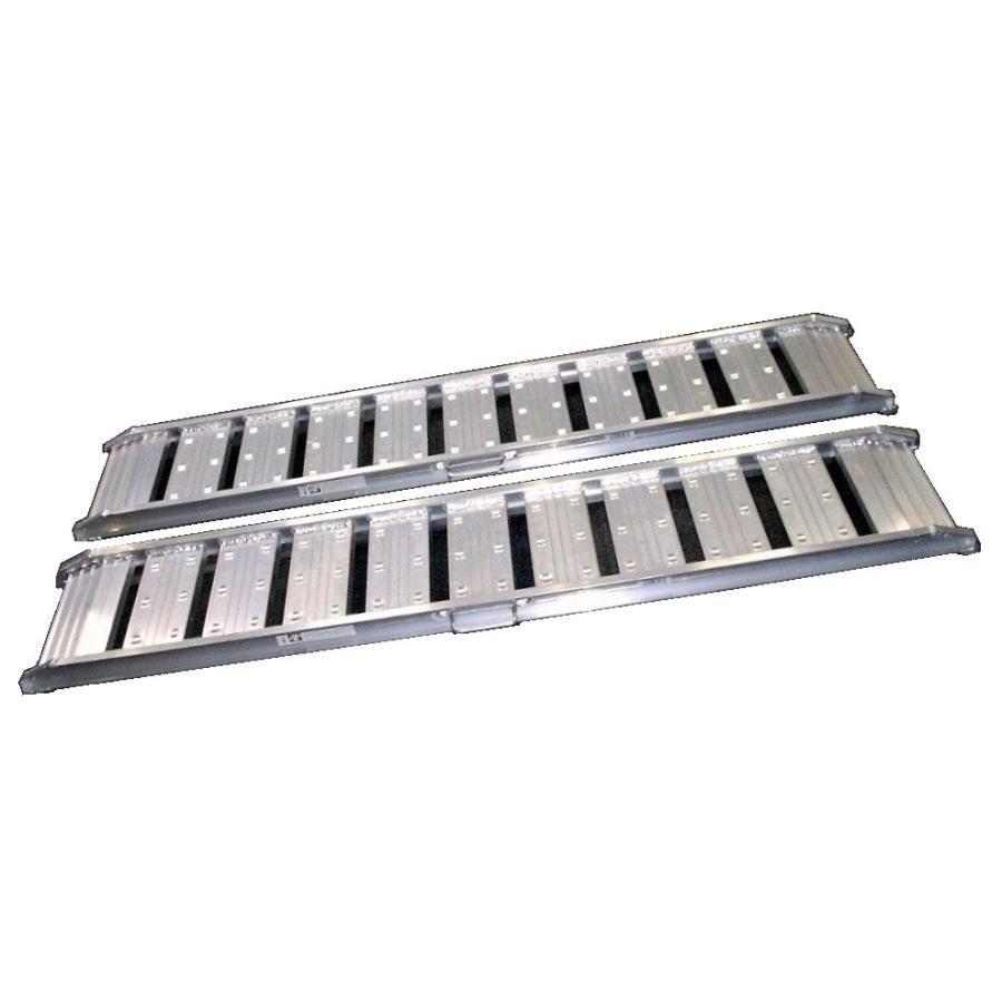 法人様限定 アルミブリッジ 長さ240cm×幅30cm 最大積載1200kg 2本セット | 