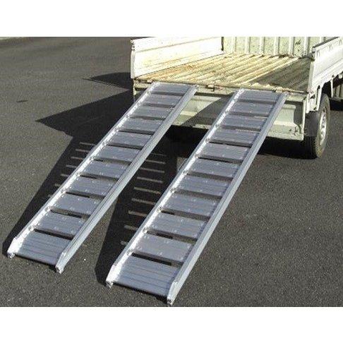 法人様限定 アルミブリッジ 長さ240cm×幅30cm 最大積載1200kg 2本セット |  | 04