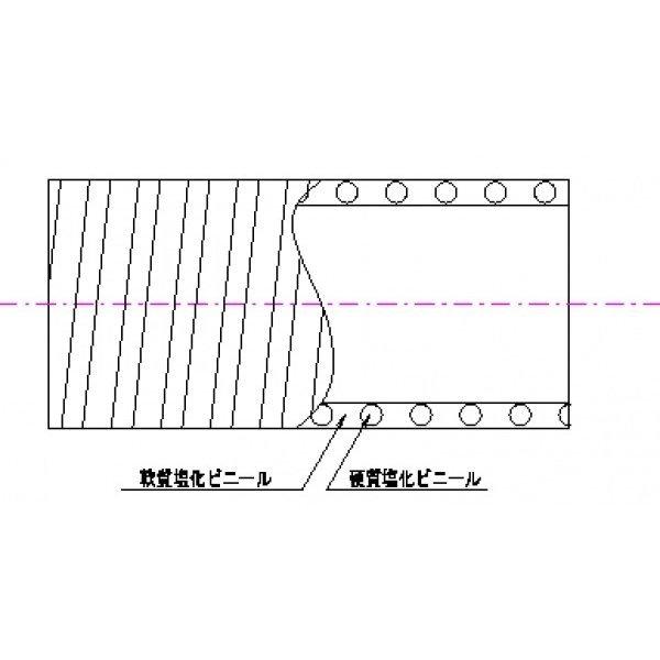 サクションホース FW32 内径32ｍｍ×50ｍ プラス・テク 法人様限定商品_1