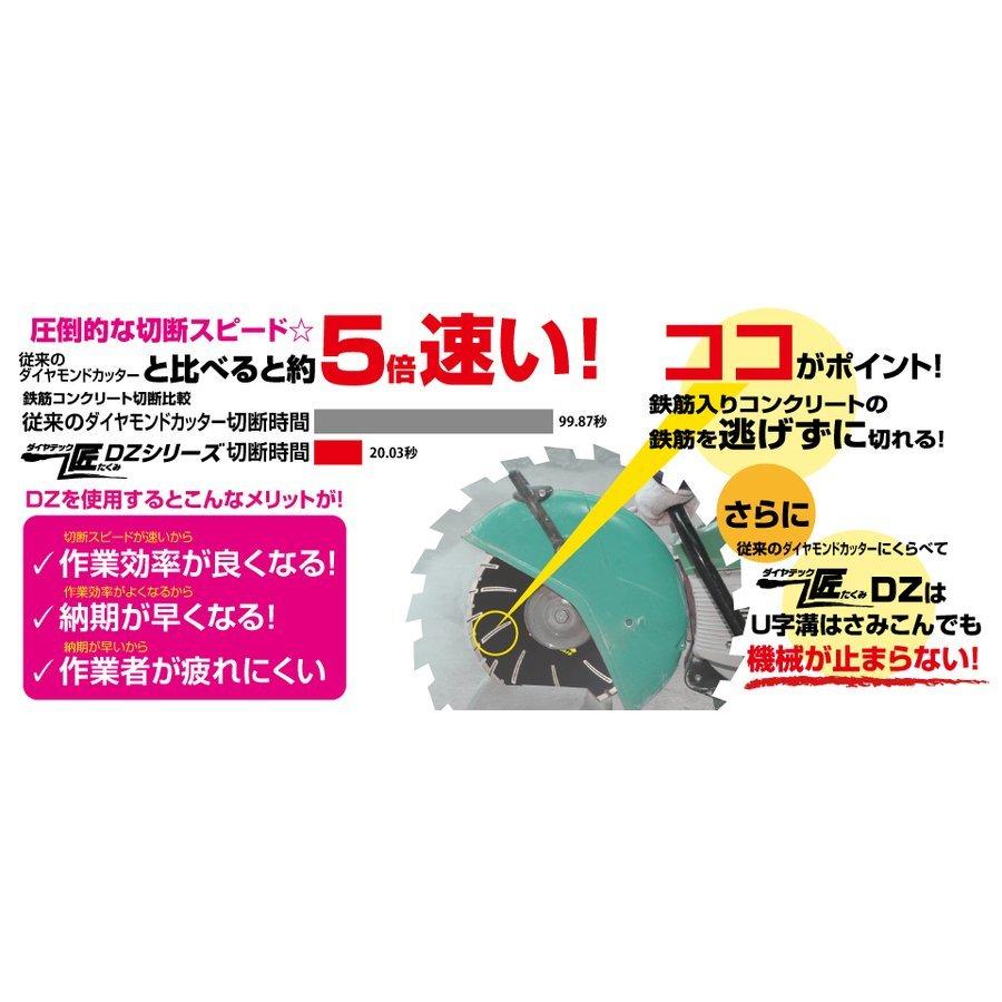 ダイヤテック匠 DZ14 DZダイヤカッター 355mm DIATECH : ow692 : MEGA 