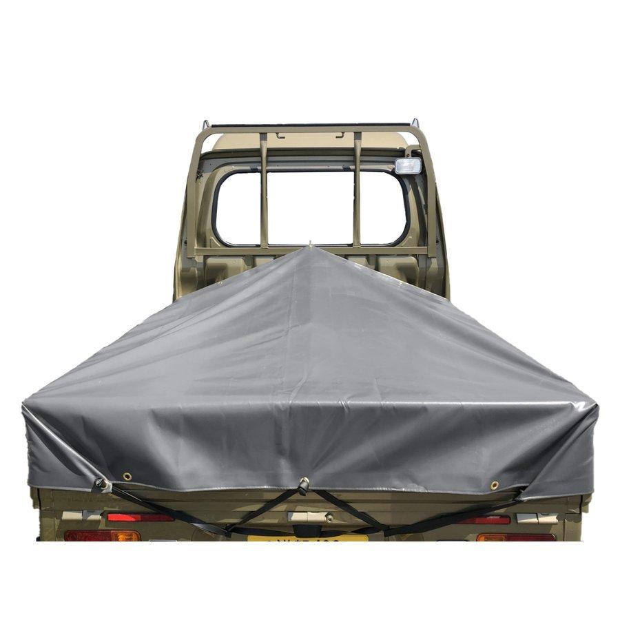 ハイゼットジャンボ用シート スロープ型 伸縮式荷台ポールセット