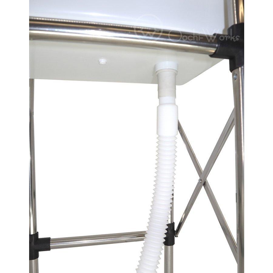 プラスチック流し台 折りたたみ式 水洗付き W555×D370×H740mm 改良型 ガーデンシンク 屋外用流し台 爆買 |  | 04