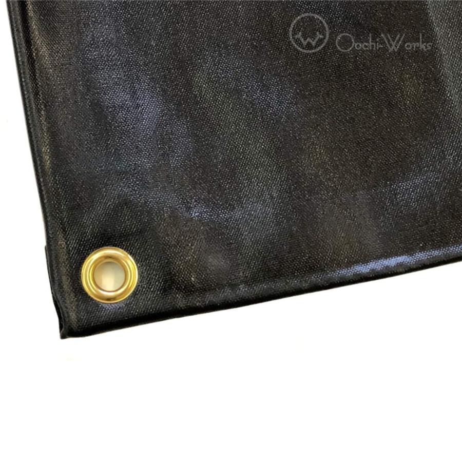 ハイゼットジャンボシート スロープ型 シート単品 ブラック (前部)2.0ｍ・(後部)1.9ｍ×(長さ)1.93ｍ コードゴム4ｍ×2本付き 台形シート |  | 02