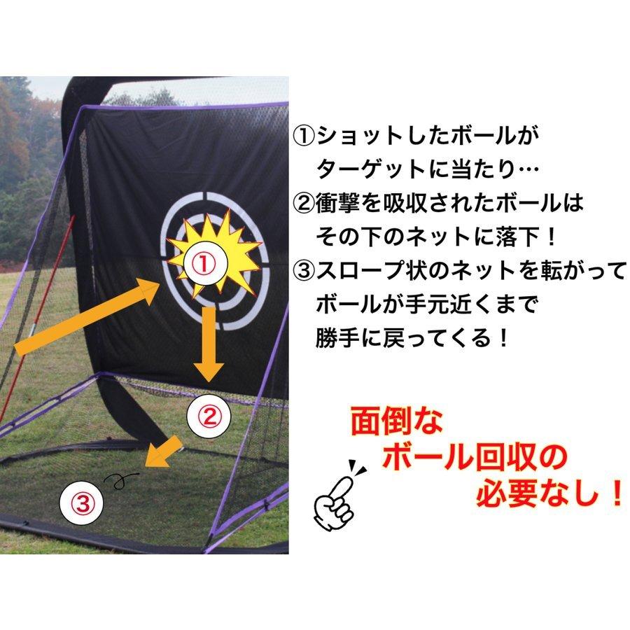 ゴルフネット 打ちっぱなし練習用 幅2.25m×高さ2.0m 自動返球 ゴルフネット 打ちっぱなし練習用 幅2.25m×高さ2.0m 自動返球