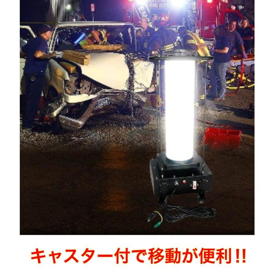 YADA 矢田電気 LEDキャスター付アップライト YD-UP-400C YADA : MEGA 