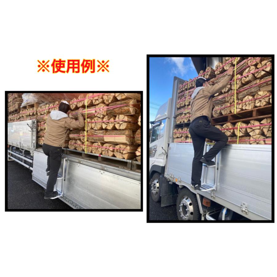トラック用荷台はしご 2段 アルミ製 トラックステッパー |  | 08