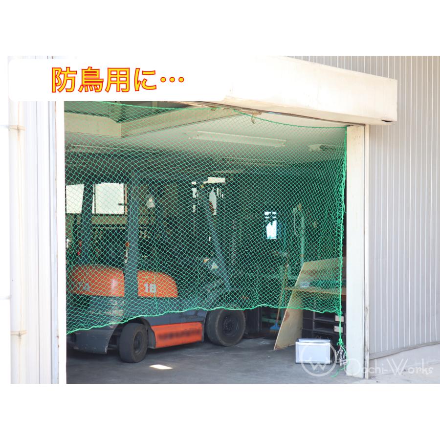PE養生ネット 5m×10m ポリエチレン 25mm目 万能ネット 園芸ネット