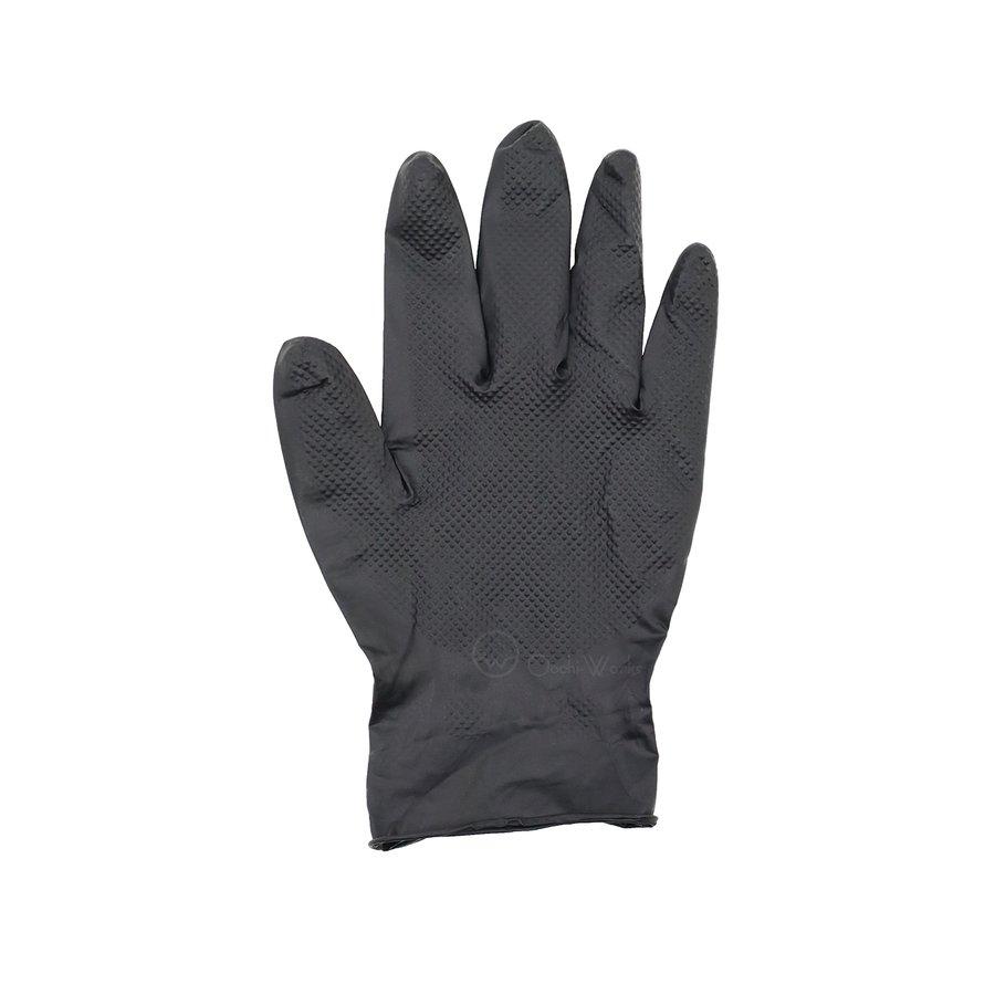 ニトリルゴム手袋 薄手 M 100枚入 グリップオン JG-100M 吸着万能手袋