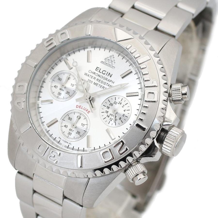 エルジン ELGIN クロノグラフ 腕時計 FK1120S-N : mt-wq00000002