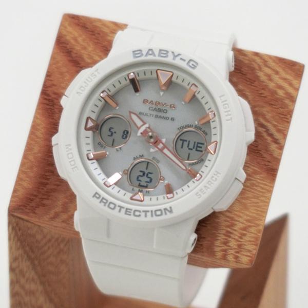 カシオ CASIO 腕時計 レディース BGA-2500-7AJF BABY-G クォーツ ホワイト国内正規｜mega-star｜03