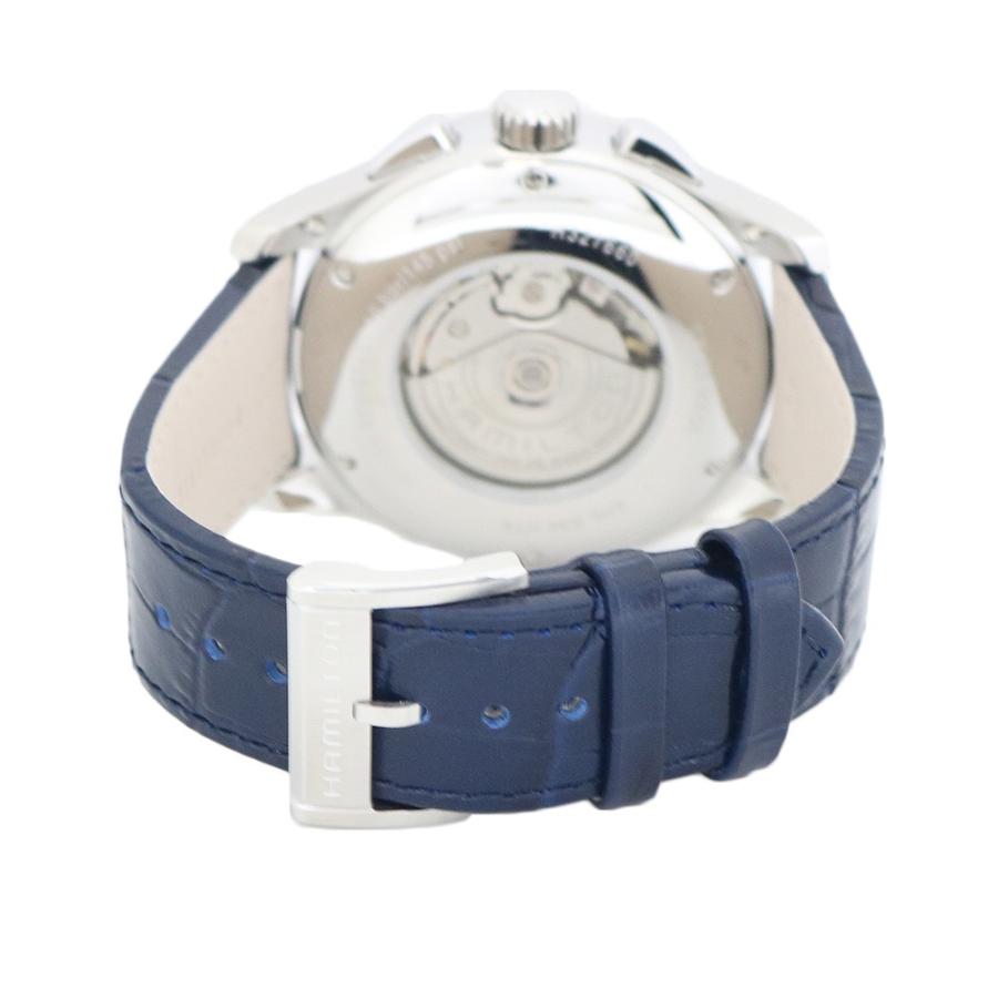 ハミルトン HAMILTON 腕時計 H32766643 メンズ ジャズマスター JAZZ MASTER 自動巻き ブルー｜mega-star｜04