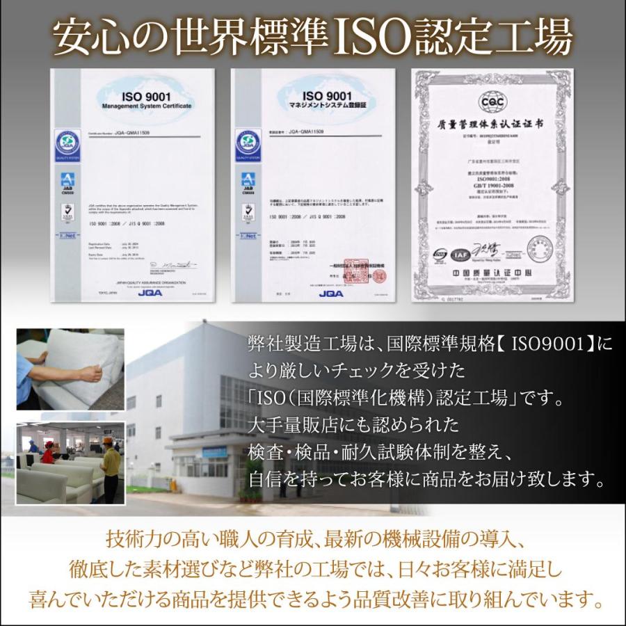 ベッド ベット ダブル クイーン D Q ベッドフレーム マットレス付 背もたれ ヘッドレスト 高級 レザー プレミアムポケットコイルマットレス付き クイーン_12