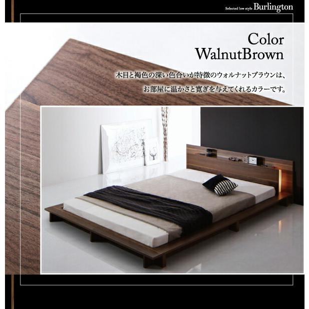 【ほぼ未使用】 ベッドフレーム ベッド セミダブル マットレス付き モダンライト コンセント付きローベッド マルチラススーパースプリングマットレス付き セミダブル 【FKP1087276481】(38836円)