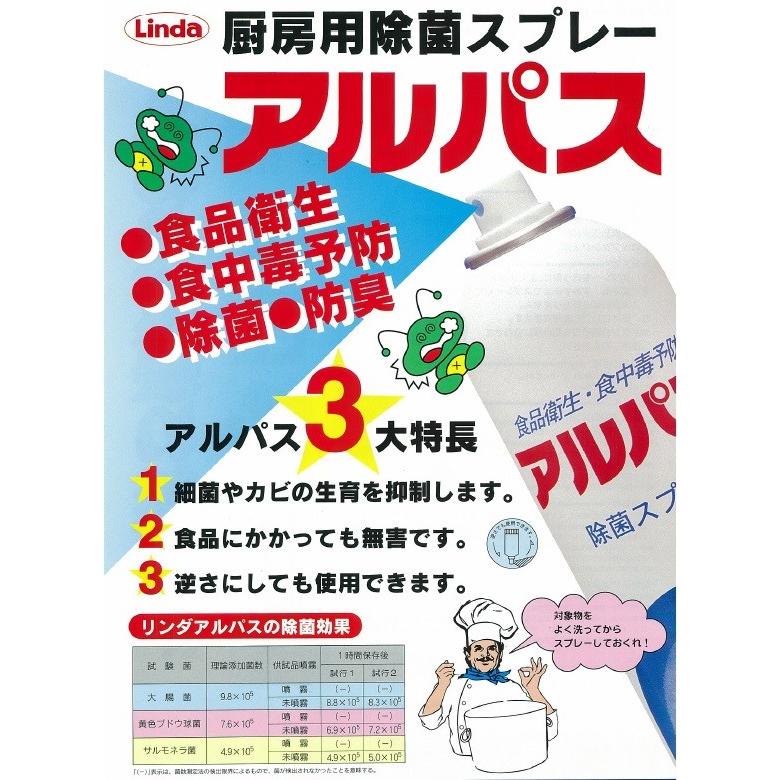 アルコールスプレー 除菌 食中毒予防 アルパス 355ml アルコール ノロ インフルエンザ ウイルス 細菌 繁殖 防止 手軽 キッチン 調理場 飲食店 |  | 01