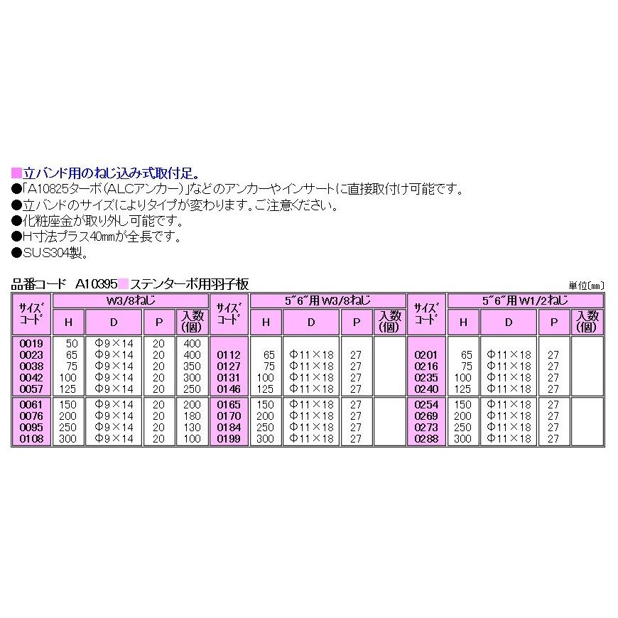 アカギ ステンターボ用羽子板 75 A10395-0038 : 冷凍空調エアコン工具