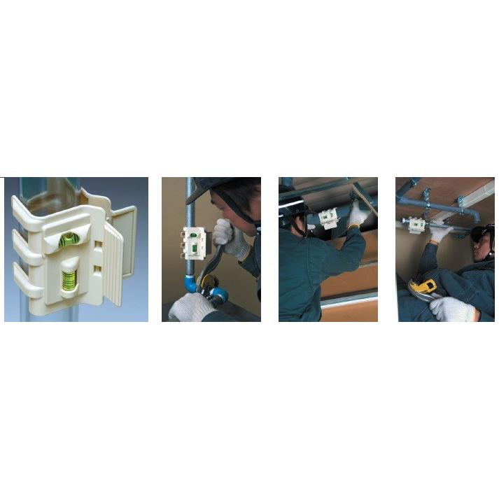 レターパック可 アカギ 水平器ガブリ A16134-0010 水平 計測 DIY 水平出し 小型 ハンディ 配管 |  | 01