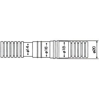 バクマ工業 エアコン用ドレンホース BDH-14 内径φ14×50m エアコン ホース  延長 ドレン 室外機 |  | 01