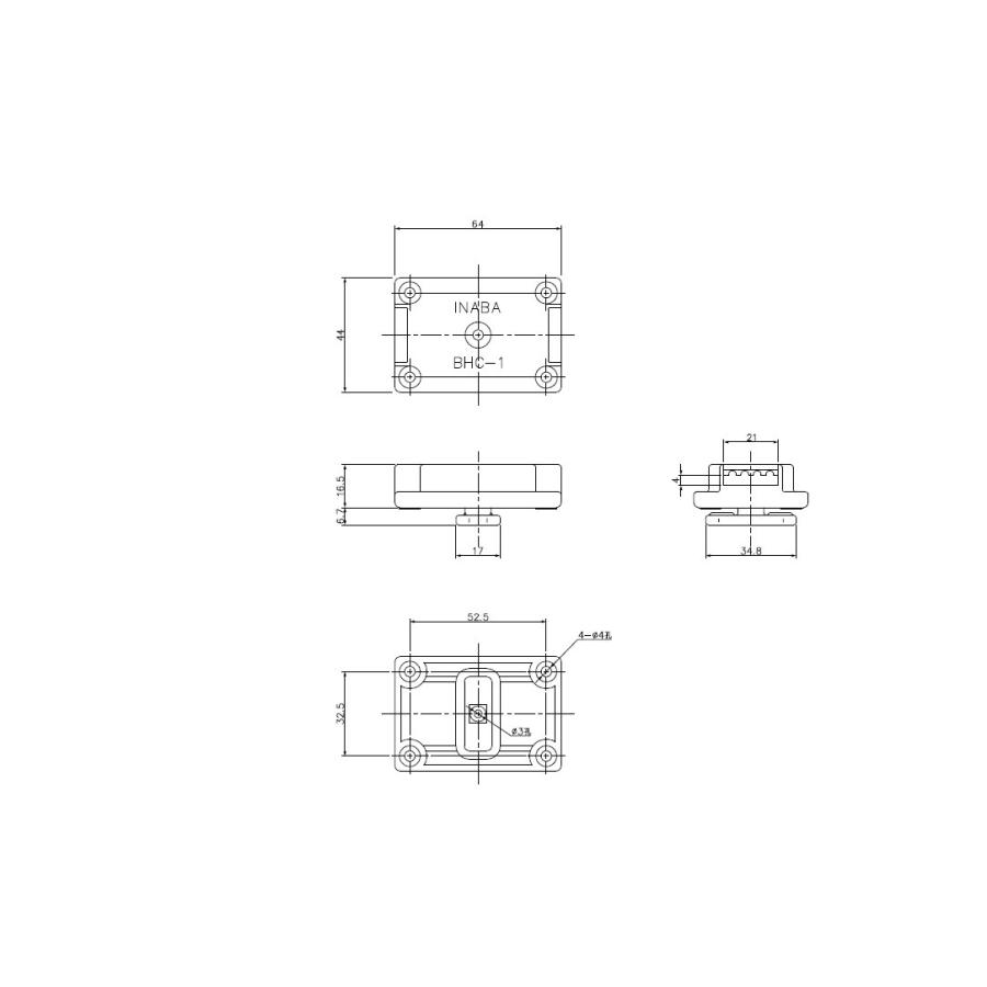 因幡電工 ビッグタイホルダー BHC-1 バラ売り : 冷凍空調エアコン工具