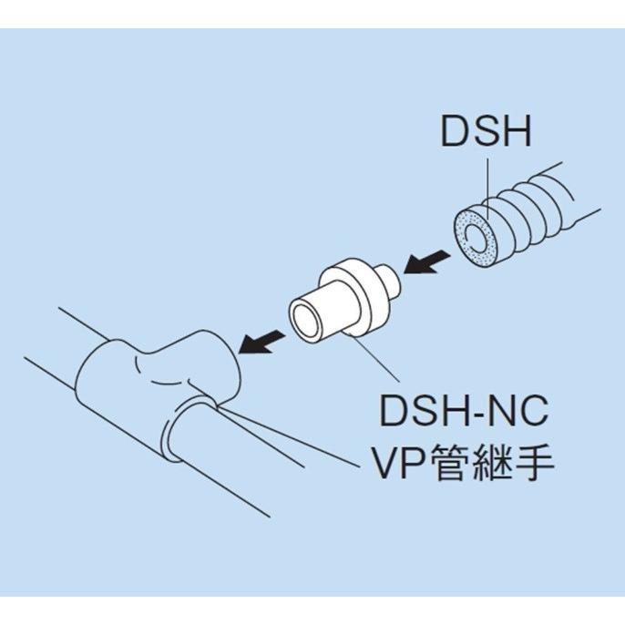 因幡電工 本体カフスφ20 DSH-20NC : 冷凍空調エアコン工具のメガストア