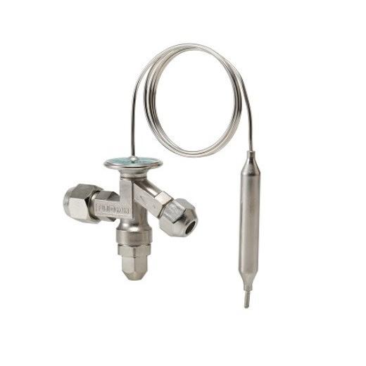 不二工機 FWE形温度膨張弁 FWE-2034HW 内均 フレア R22/R407C対応 ワイド用 冷房 空調 冷蔵 冷凍 環境装置 ホットガス