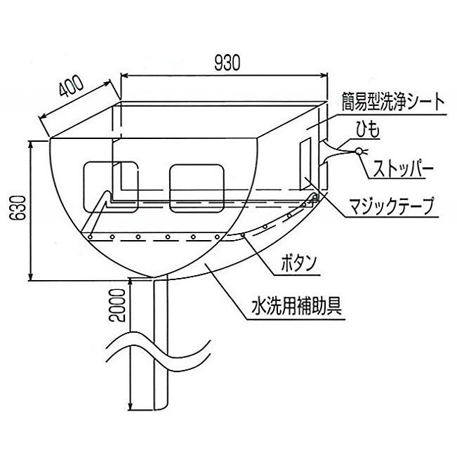 フソー化成 エアコン 洗浄 シート カバー 壁掛けエアコン簡易型洗浄用シートセット HCS-3 930×400×630 養生 ホッパー | 