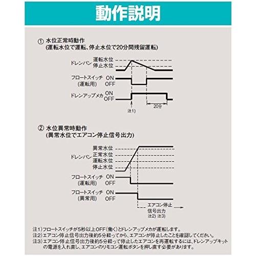 ドレンアップキット K-KDU303HV PA天埋・天吊用 単相200V 低揚程 ドレンアップキット K-KDU303HV PA天埋・天吊用 単相200V 低揚程