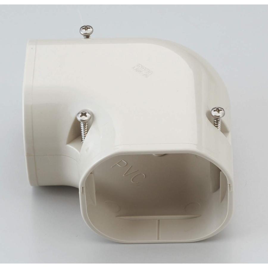 因幡電工 スリムダクトLD コーナー平面 90° LDK-70 | 