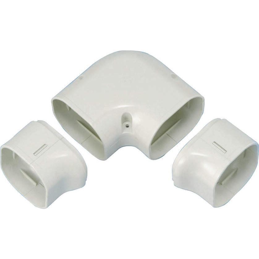 因幡電工 スリムダクトLD ひねり90°エルボ LDN-70 | 