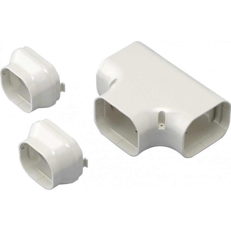 因幡電工 スリムダクトLD T型ジョイント LDT-90 : 冷凍空調エアコン