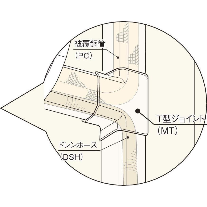 エアコン 部品 大量 まとめ ジョイント スリムコーナー T型ジョイント 他 配管化粧カバー ダクト 接続 延長 T型ジョイント】| 【因幡電工】スリムダクトSDシリーズ | エアコン配管